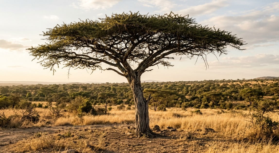 Acacia tortilis (Umbrella Thorn): Identification, Uses, Ecology and Planting in Kenya